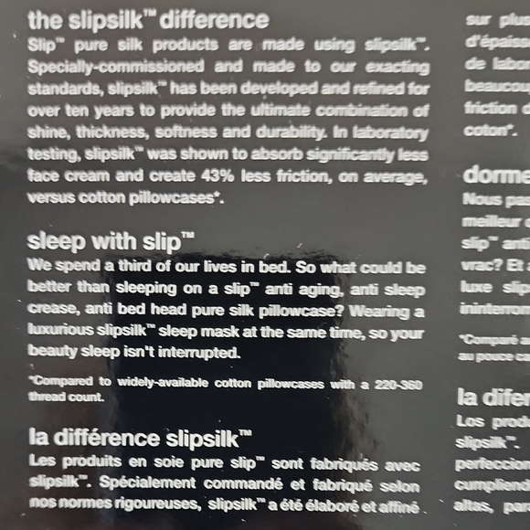 Slip Pure Silk Sleep Mask - Picture 5 of 5